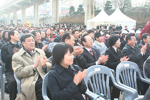 기공식에 참석한 금정구의회 의원들